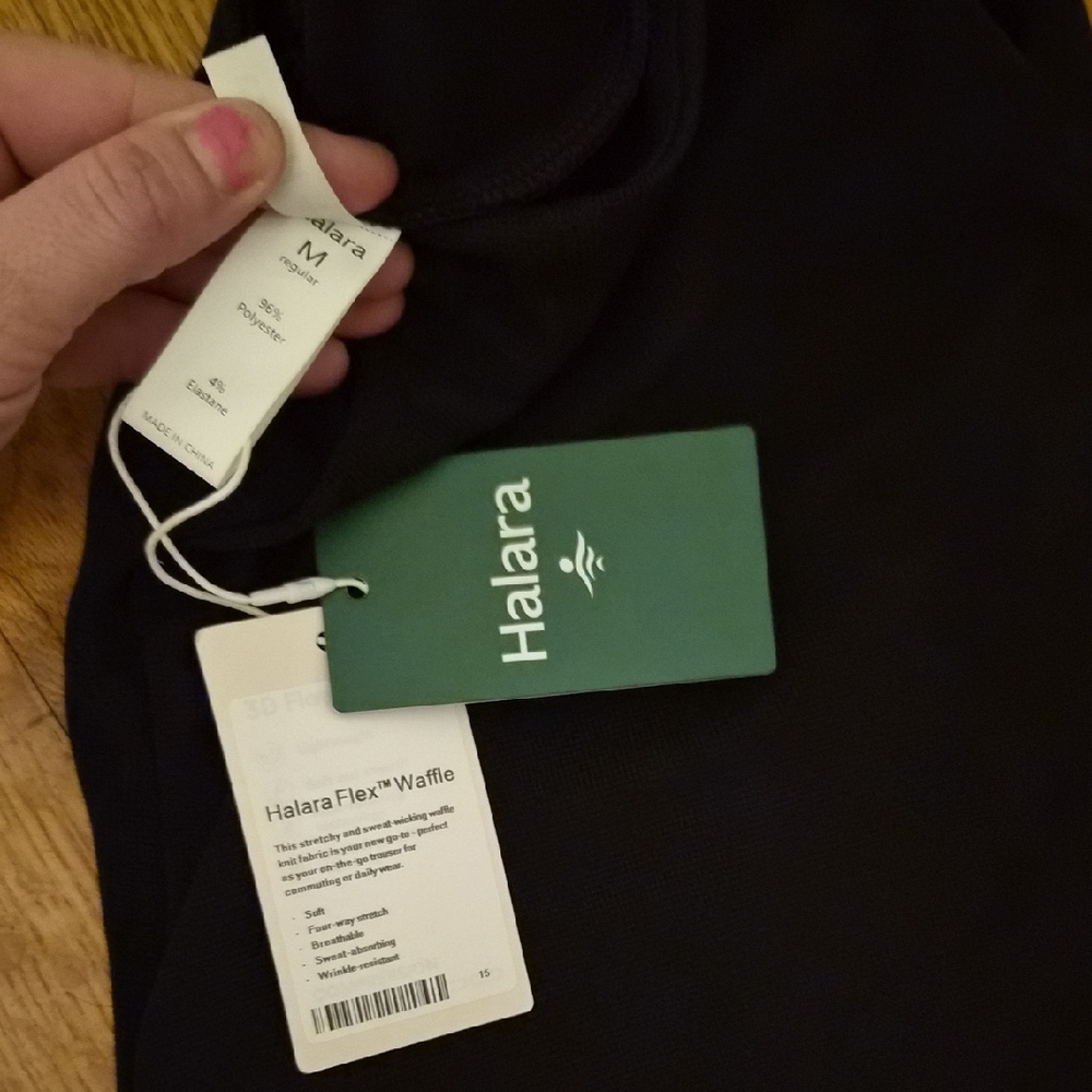 HALARA Men's Classic Black Dress Pants - Picture 2 of 4